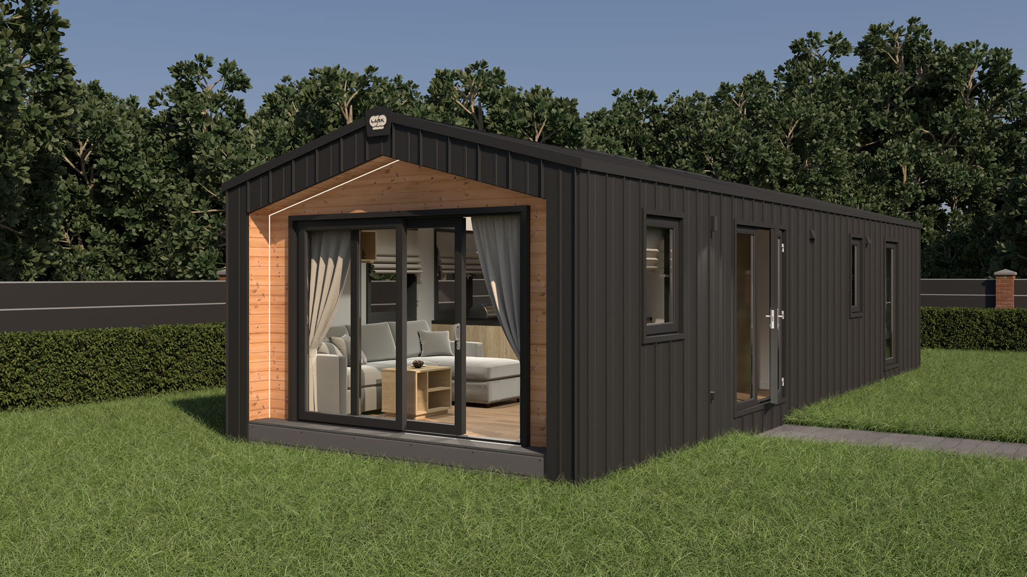 Hausmodell Capri in frontaler Außenansicht