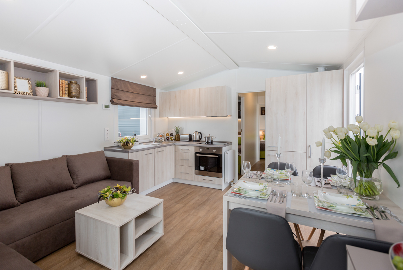 Hausmodell Chios in seitlicher Außenansicht